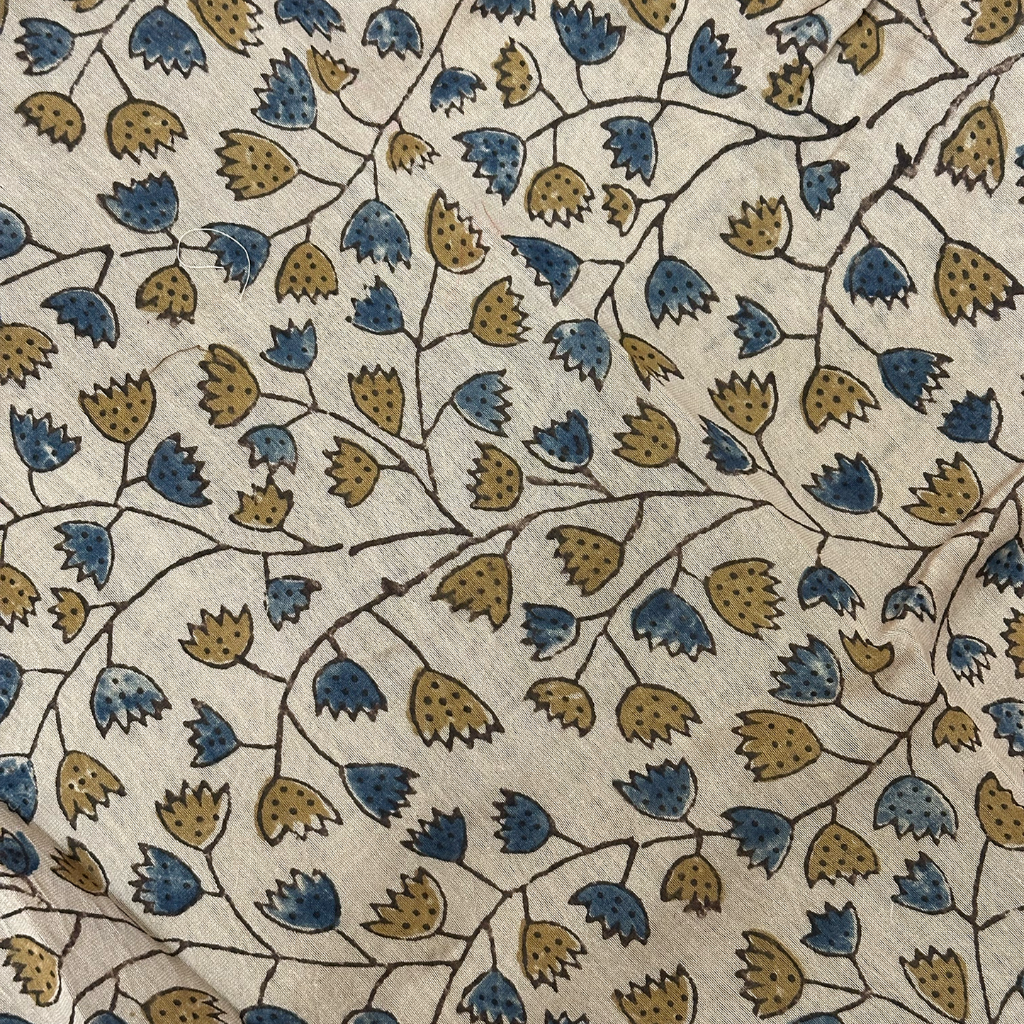 Deep Blue Chanderi Banarasi Saree with Antique Zari Weave