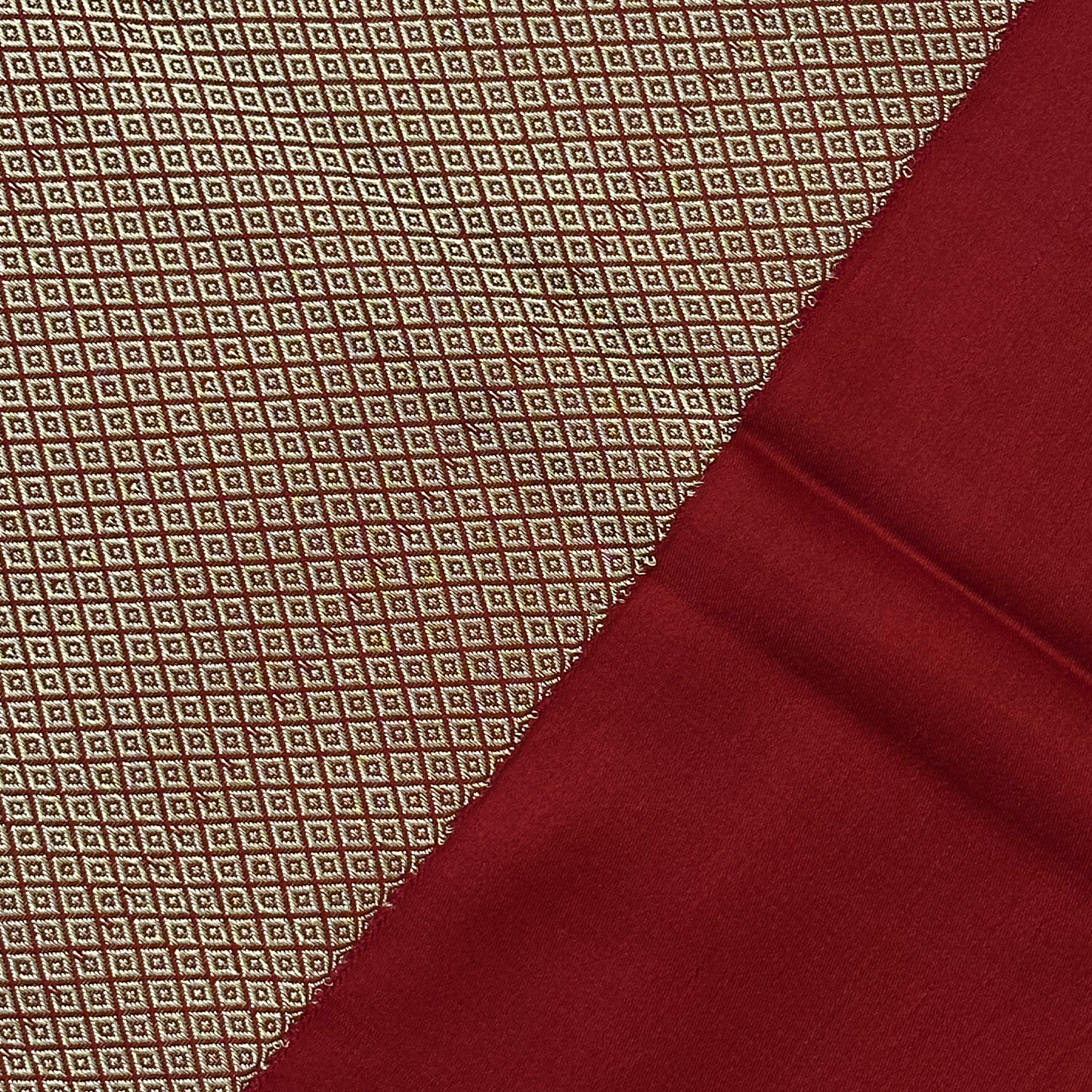 Maroon Mushru Silk Banarasi Saree with Pure Zari & Intricate Bird Motif Weave